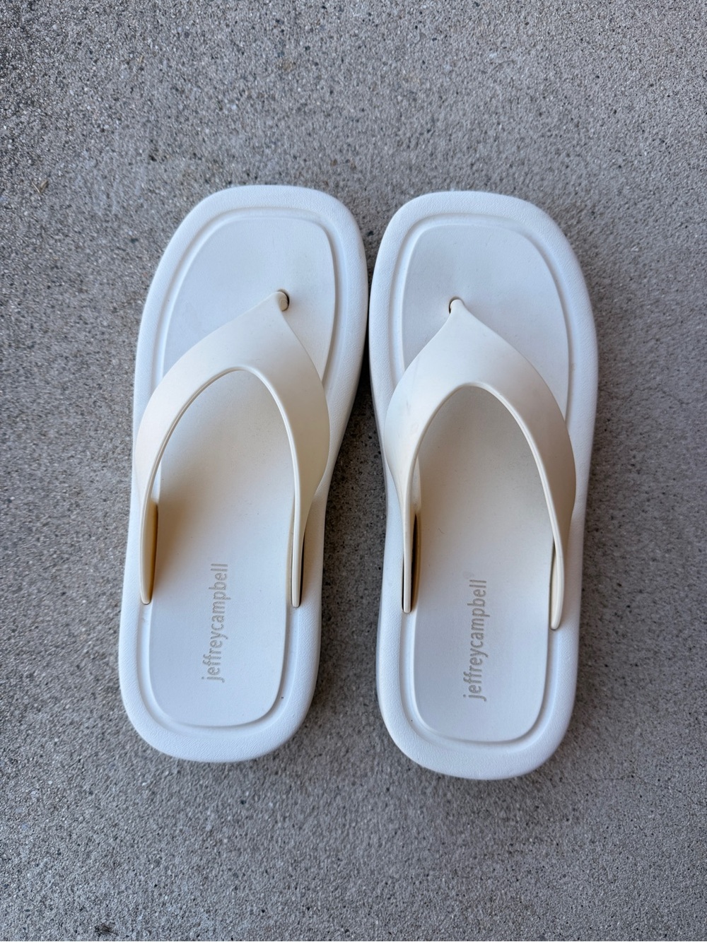 Jeffrey Campbell Darcie platform flip-flops